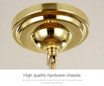 Golden Iron Swirls Light - Reflect Lighting