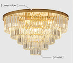 Crystal Rounded Ceiling Chandelier