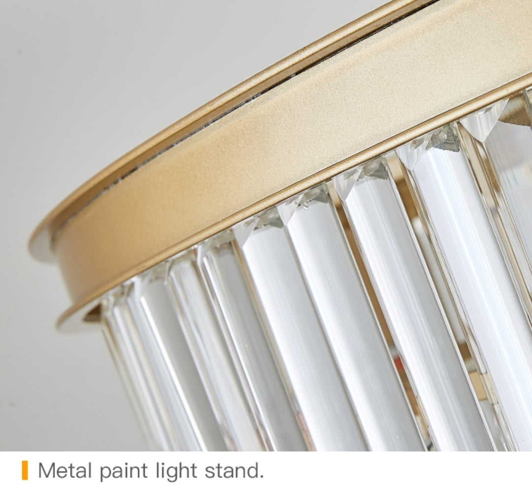 Crystal Rounded Ceiling Chandelier