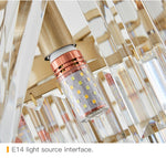 Crystal Rounded Ceiling Chandelier