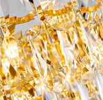 Clemence Silver Gems Chandelier- Round/Rectangle - Reflect Lighting