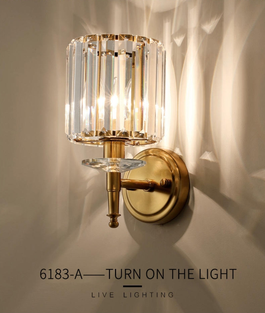 Rancho Iron Wall lamp- 5 Shapes - Reflect Lighting