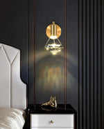 Gold Crystal Diamond Wall lamp - Reflect Lighting