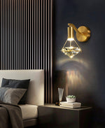 Gold Crystal Diamond Wall lamp - Reflect Lighting