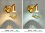 Gold Crystal Diamond Wall lamp - Reflect Lighting