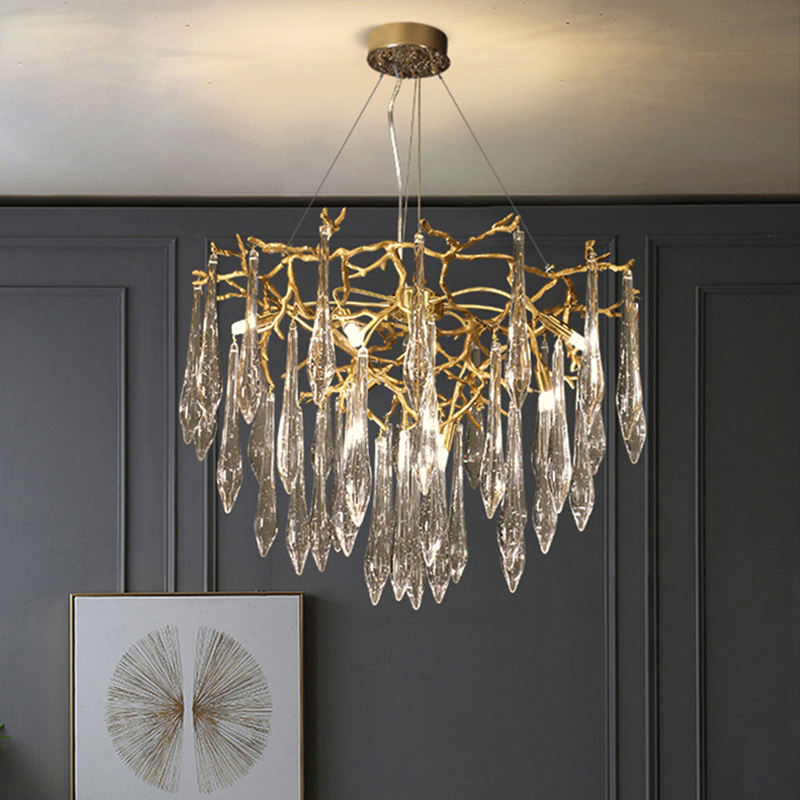 Malise Atticus Copper Chandelier