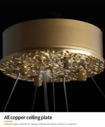 Malise Atticus Copper Chandelier