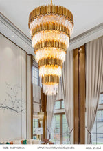 Nirupa Amethy Crysla Chandelier