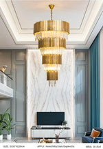 Nirupa Amethy Crysla Chandelier