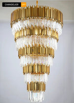 Nirupa Amethy Crysla Chandelier