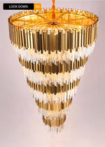 Nirupa Amethy Crysla Chandelier