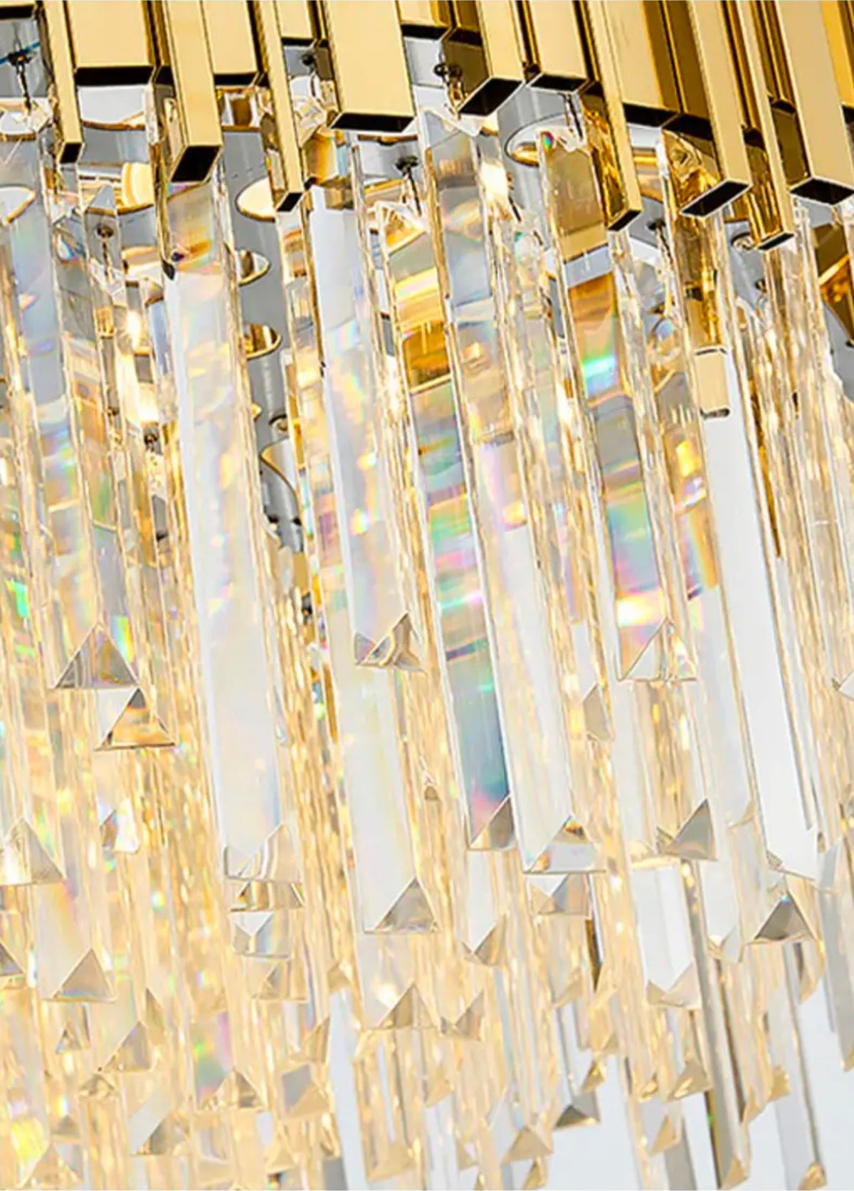 Nirupa Amethy Crysla Chandelier