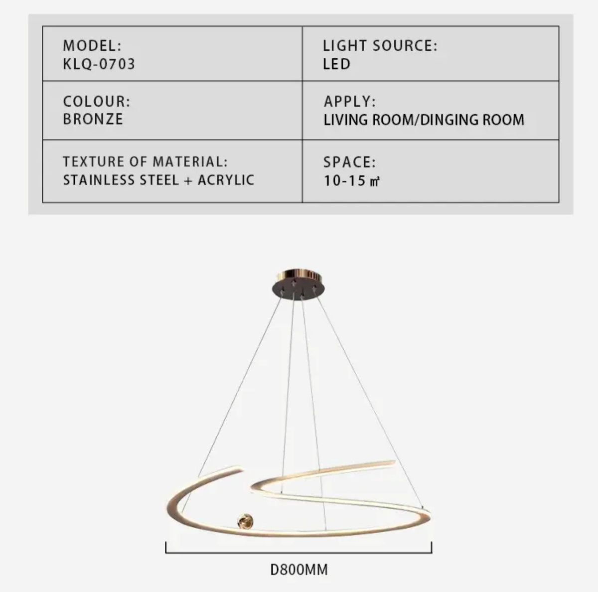 Mchugh AnnapolisLED Chandelier