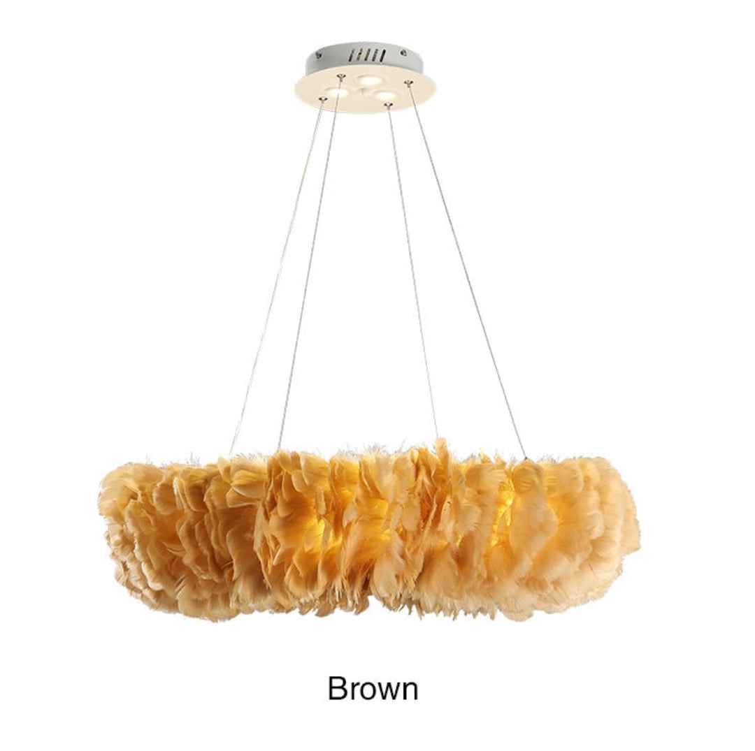 Novelty Feather Pendant Light- 4 Colours