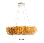 Novelty Feather Pendant Light- 4 Colours
