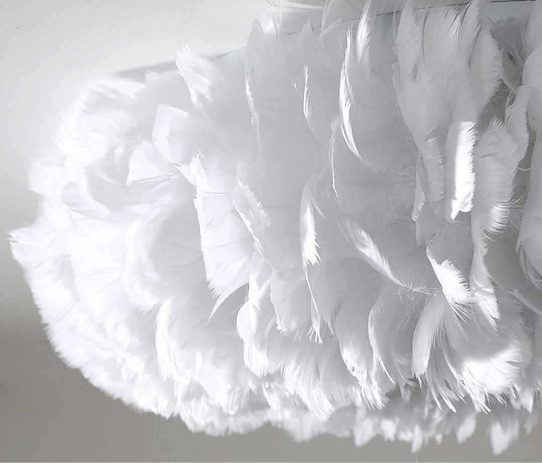 Novelty Feather Pendant Light- 4 Colours