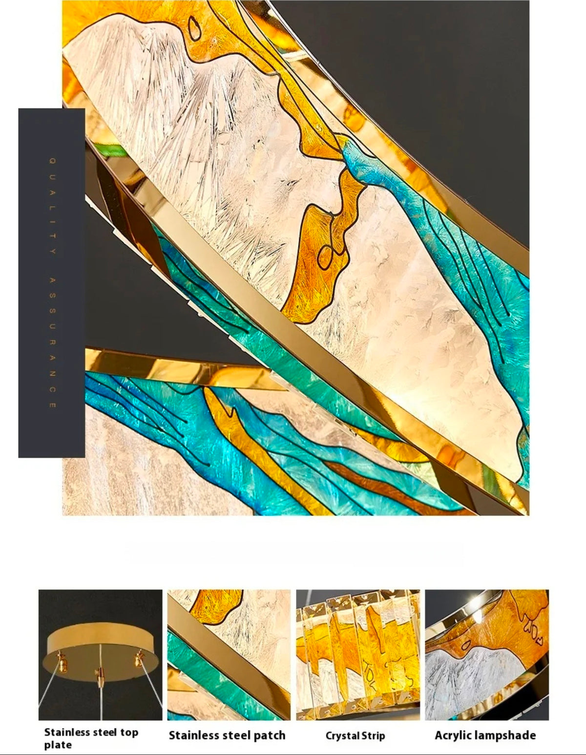 Antaniyah Anjelyn Chandelier- Round/Rectangle