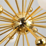 Aaston Boomery Gold Chandelier