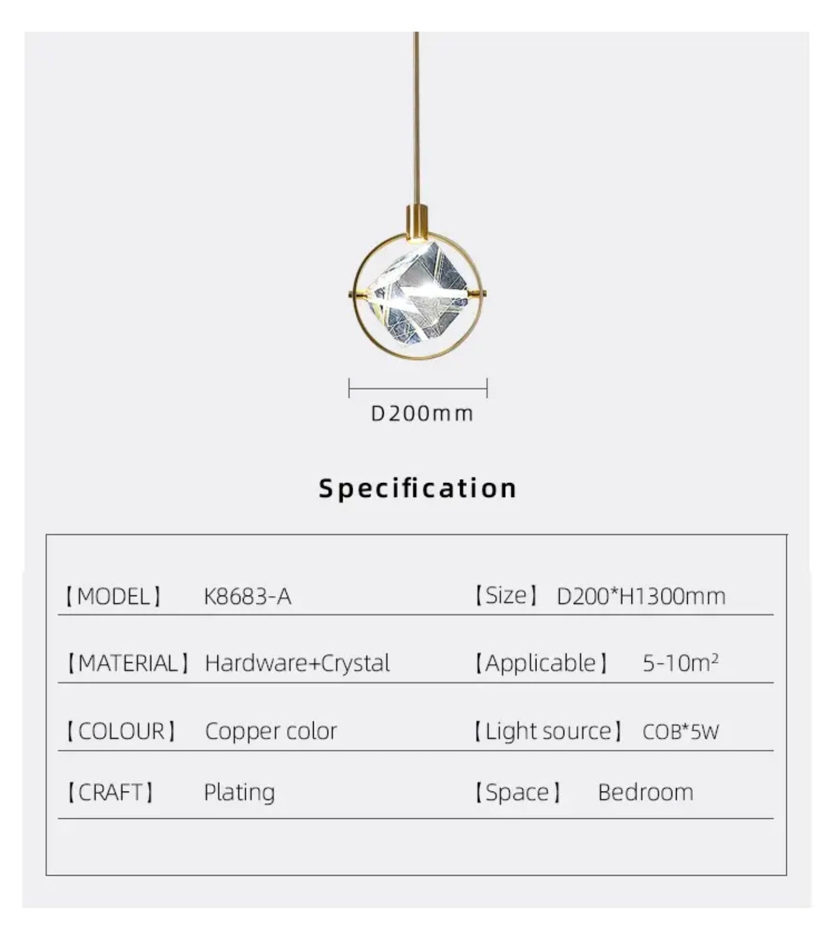 Zeke Decklen Pendant Light