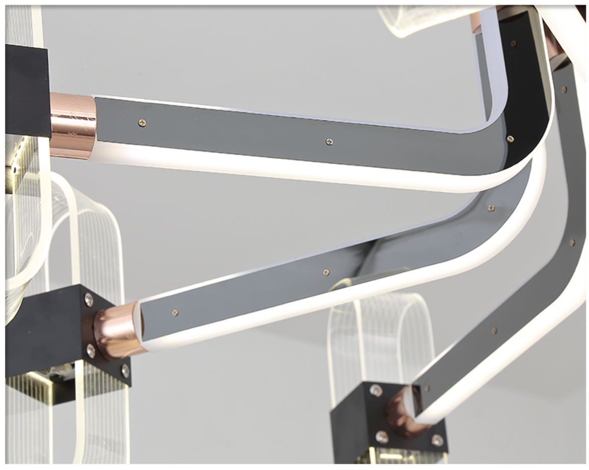 Mcshane LED Chandelier - Reflect Lighting