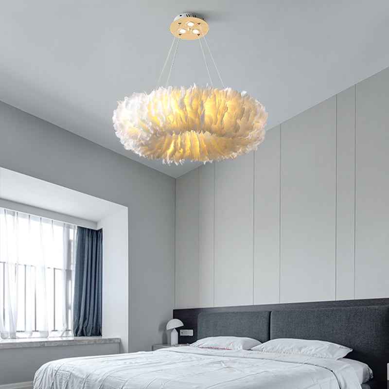 Novelty Feather Pendant Light- 4 Colours