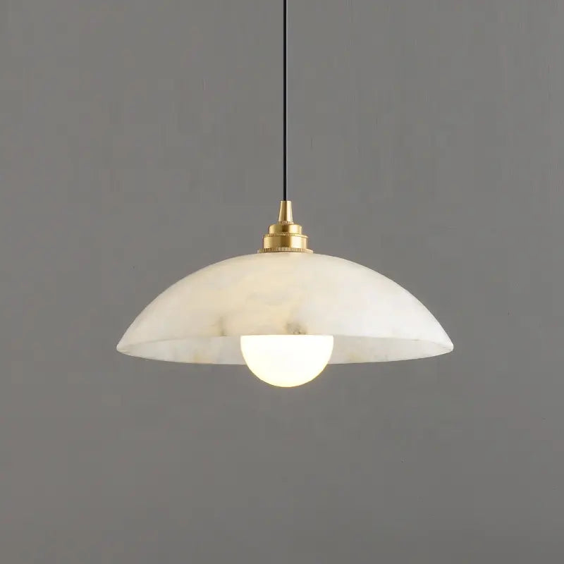 Judi Marble Copper Pendant Light