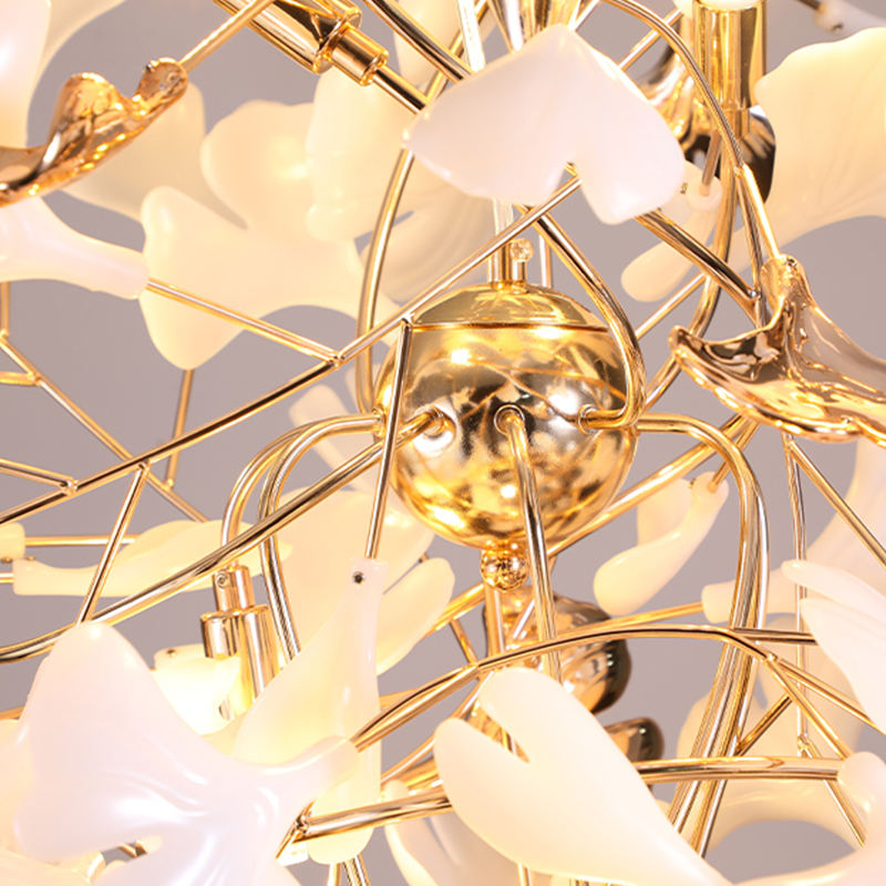 Ammanda Ambyr Ceramic Chandelier- 5 Shapes