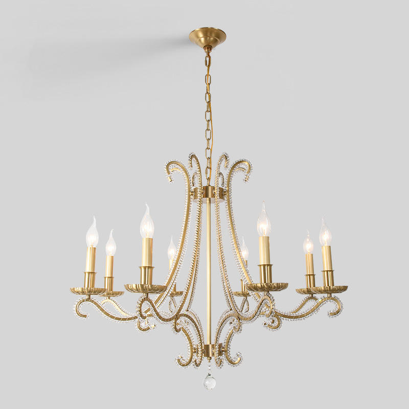 Rinnah Replogle Gold Chandelier