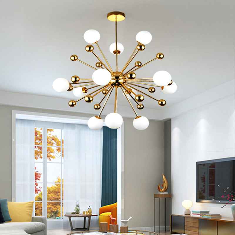 Aaston Boomery Gold Chandelier