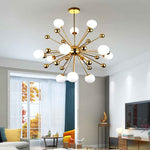 Aaston Boomery Gold Chandelier