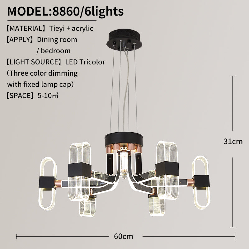 Mcshane LED Chandelier - Reflect Lighting