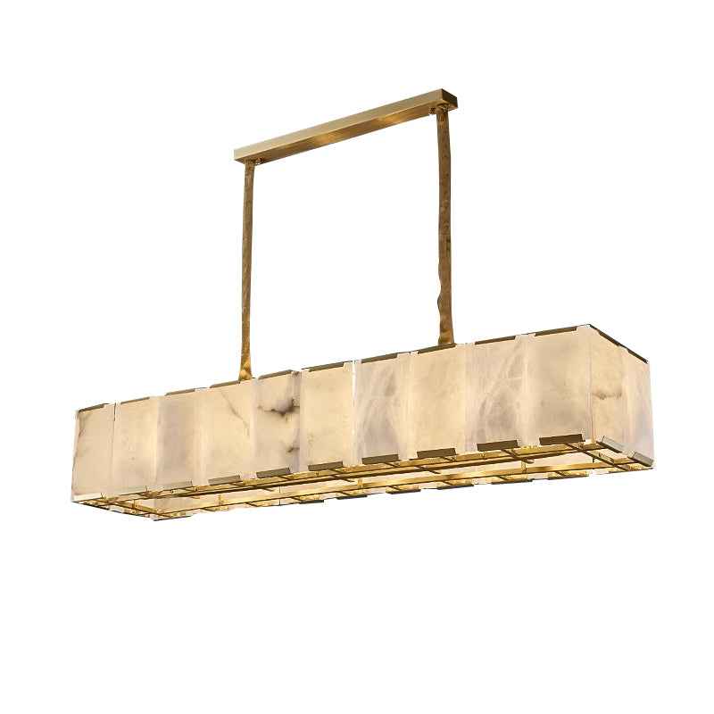 Acob Spanish Marble Gold Chandelier