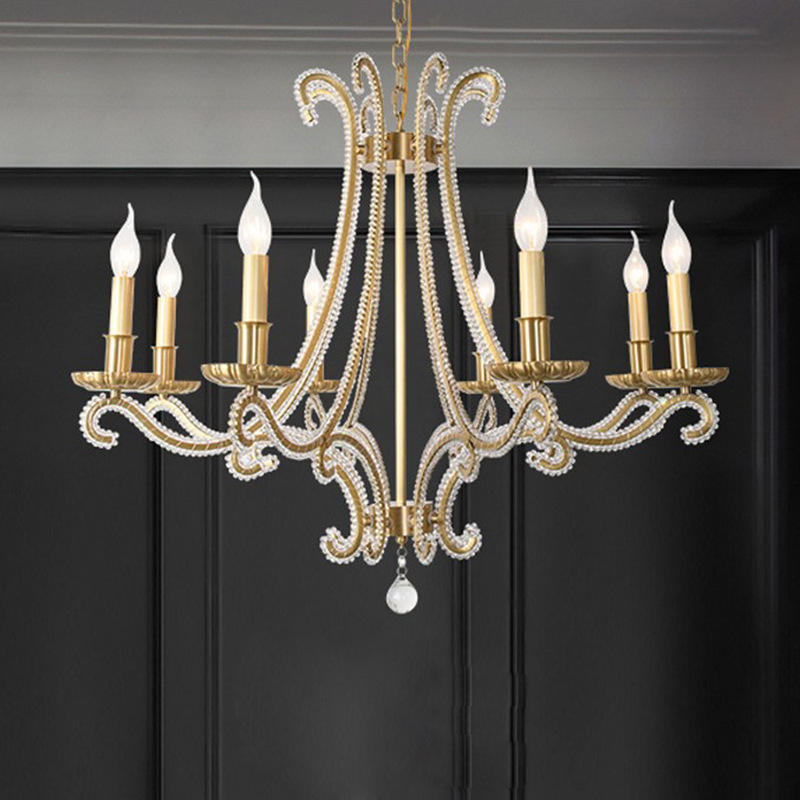 Rinnah Replogle Gold Chandelier