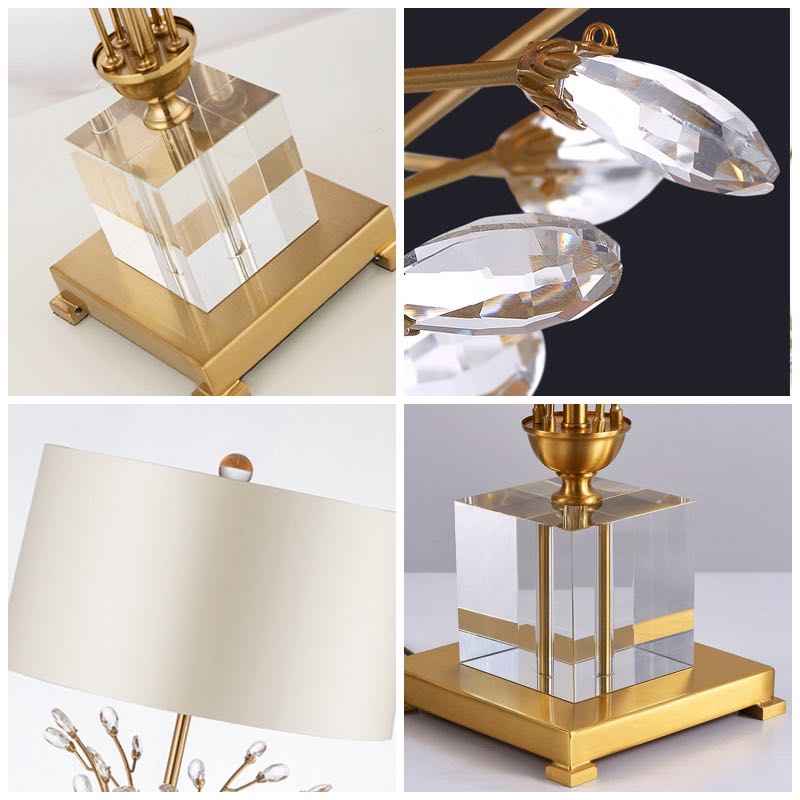 Nanticoke Gold Table Lamp