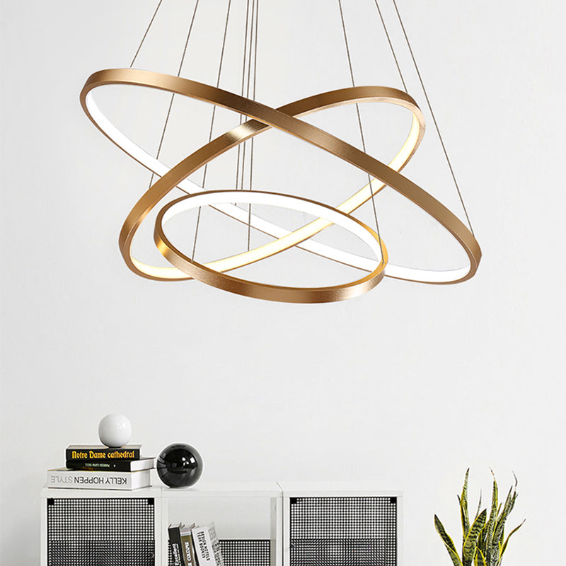 3 Tire Circular Suspension Hanging Light