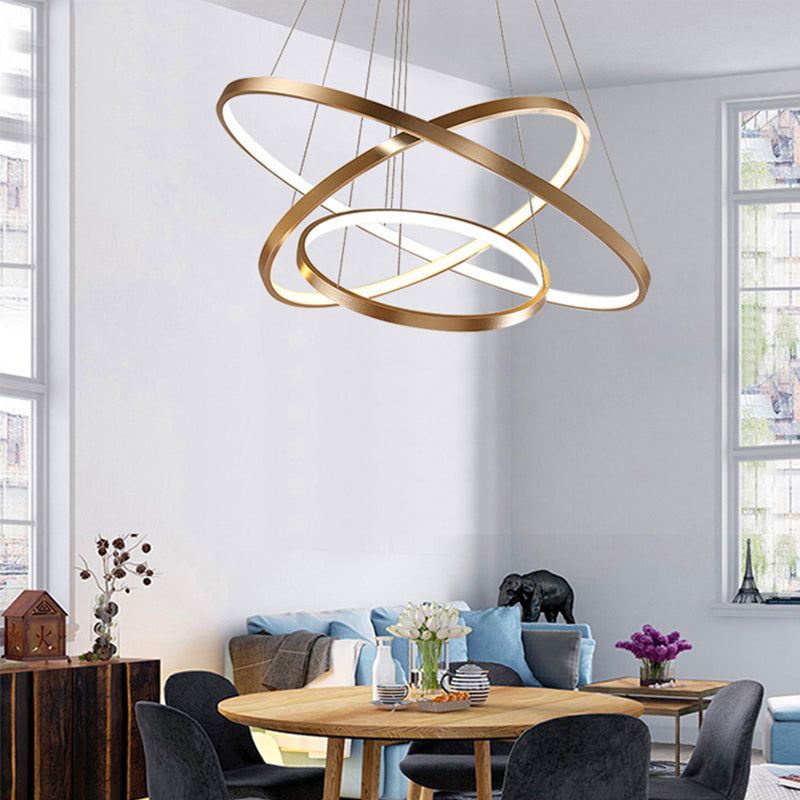 3 Tire Circular Suspension Hanging Light