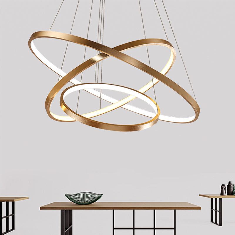 3 Tire Circular Suspension Hanging Light