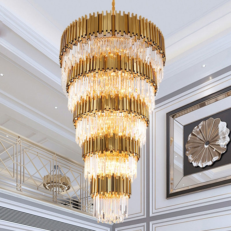 Nirupa Amethy Crysla Chandelier