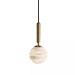 Showstead Marble Copper Pendant Light