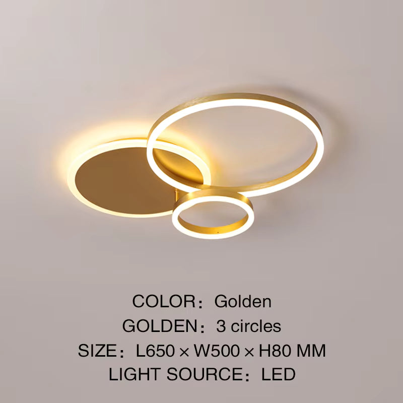 Arlyn Gold Ceiling Chandelier