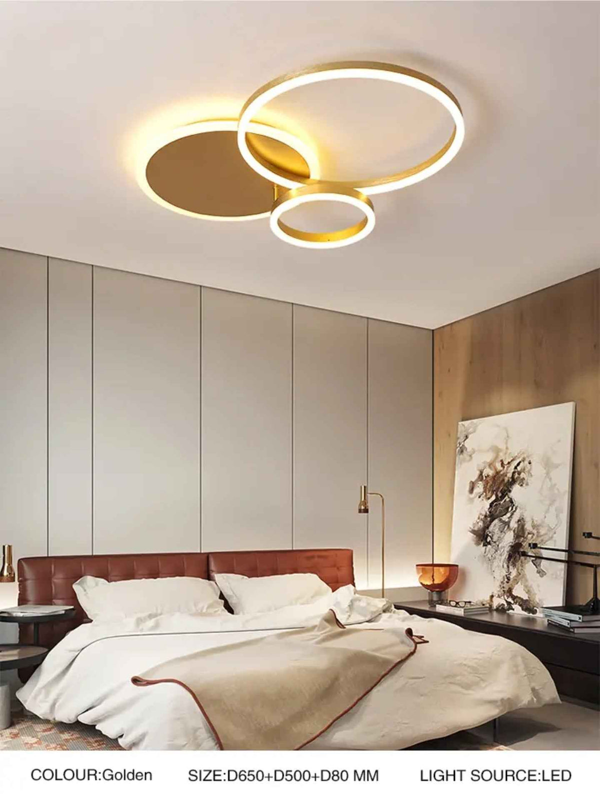 Arlyn Gold Ceiling Chandelier