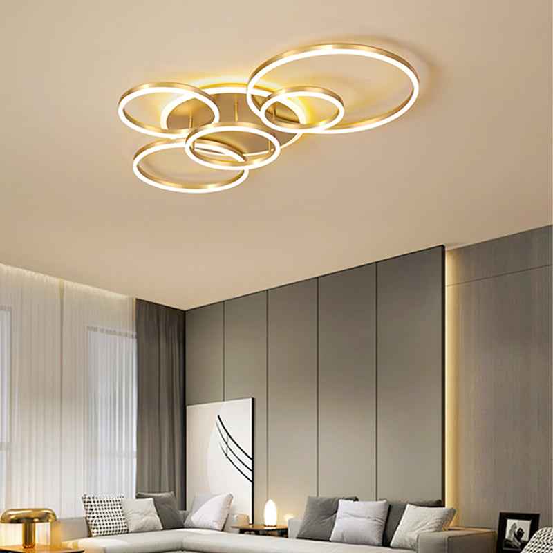 Arlyn Gold Ceiling Chandelier