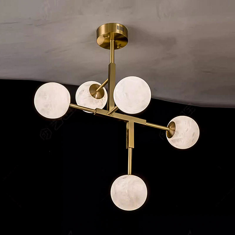 Reese Osterhoudt Hanson Marble Chandelier