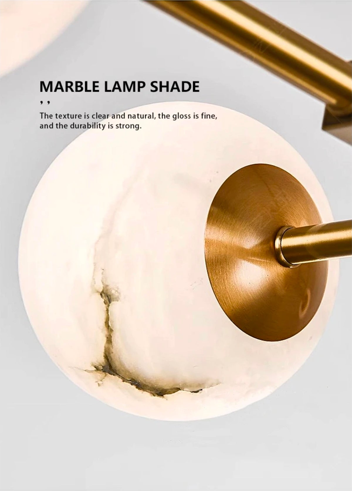 Reese Osterhoudt Hanson Marble Chandelier
