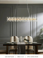 Cadesha Wrangler GoldCrystal Chandelier - Round/Rectangular