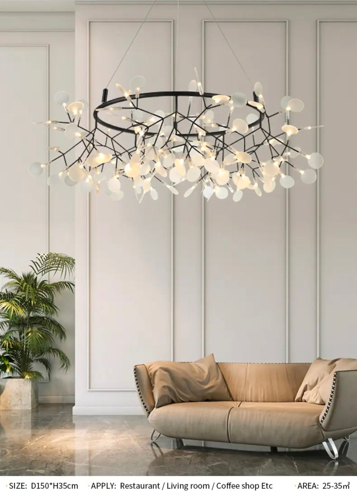 Albeiro Gossman Chandelier- 4 Colours