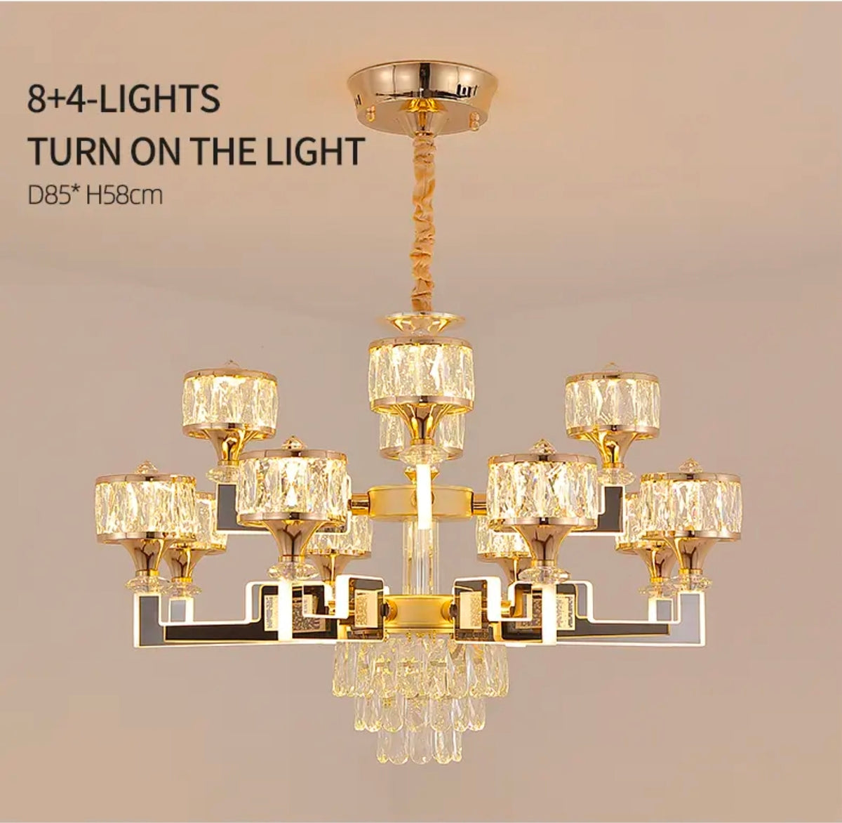 Cherron Muscato LED Chandelier