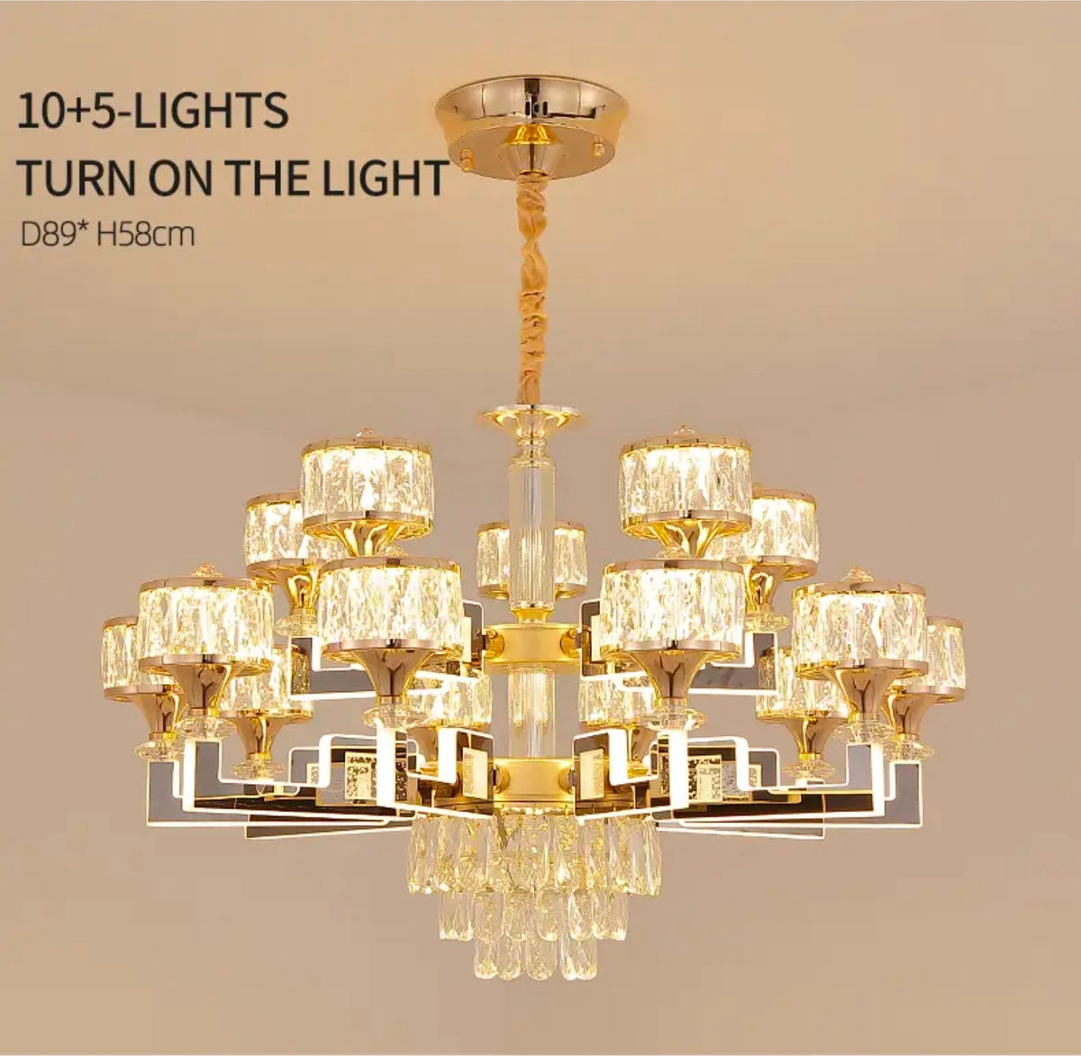 Cherron Muscato LED Chandelier