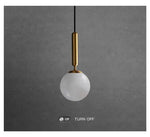 Showstead Marble Copper Pendant Light