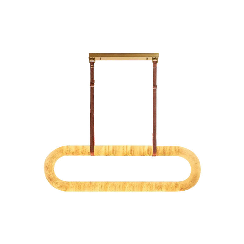 Lena Aidrian Marble Copper Chandelier
